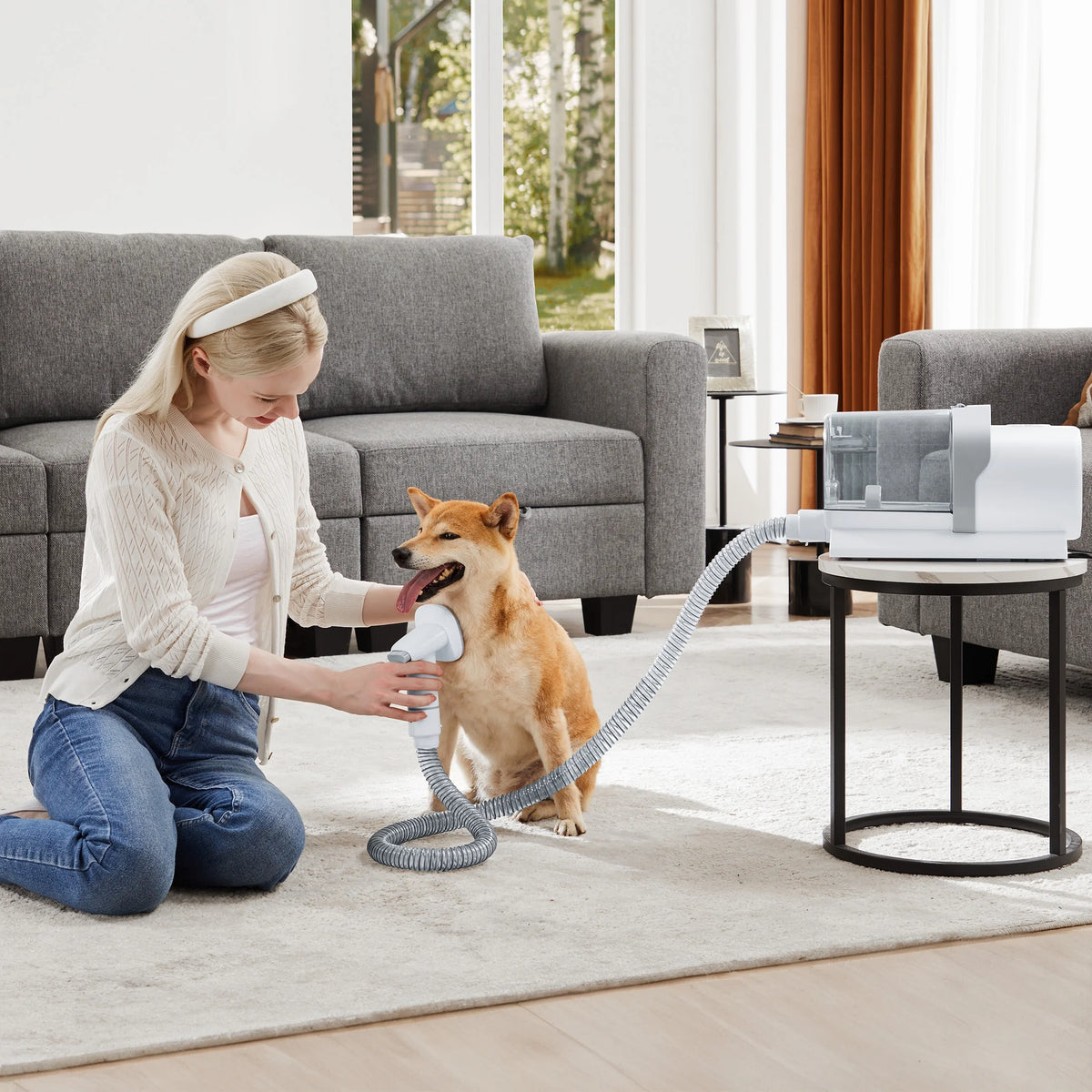 5-in-1 Pet Grooming Vacuum Kit