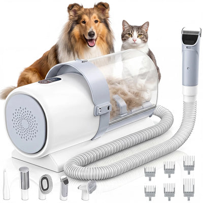 5-in-1 Pet Grooming Vacuum Kit