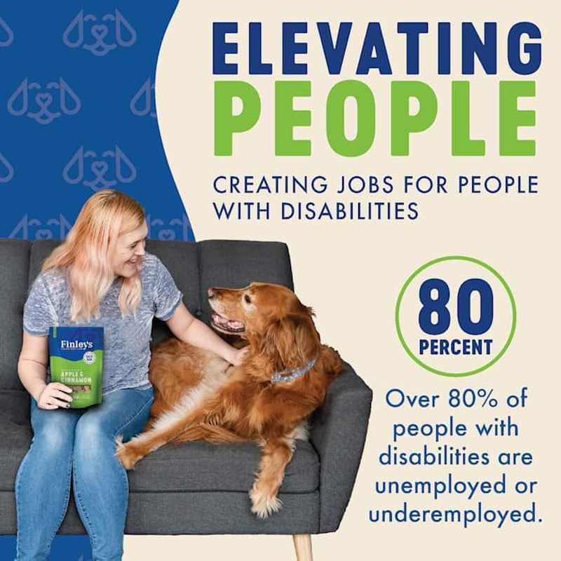 Apple Cinnamon Dog Biscuits