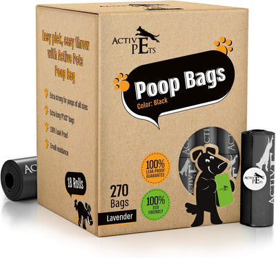 Lavender Dog Waste Bags — 270 Count