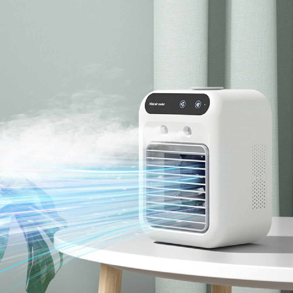 AERVANE Standard model producing personal airflow on a desk