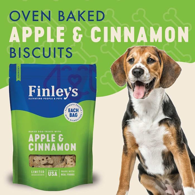 Apple Cinnamon Dog Biscuits